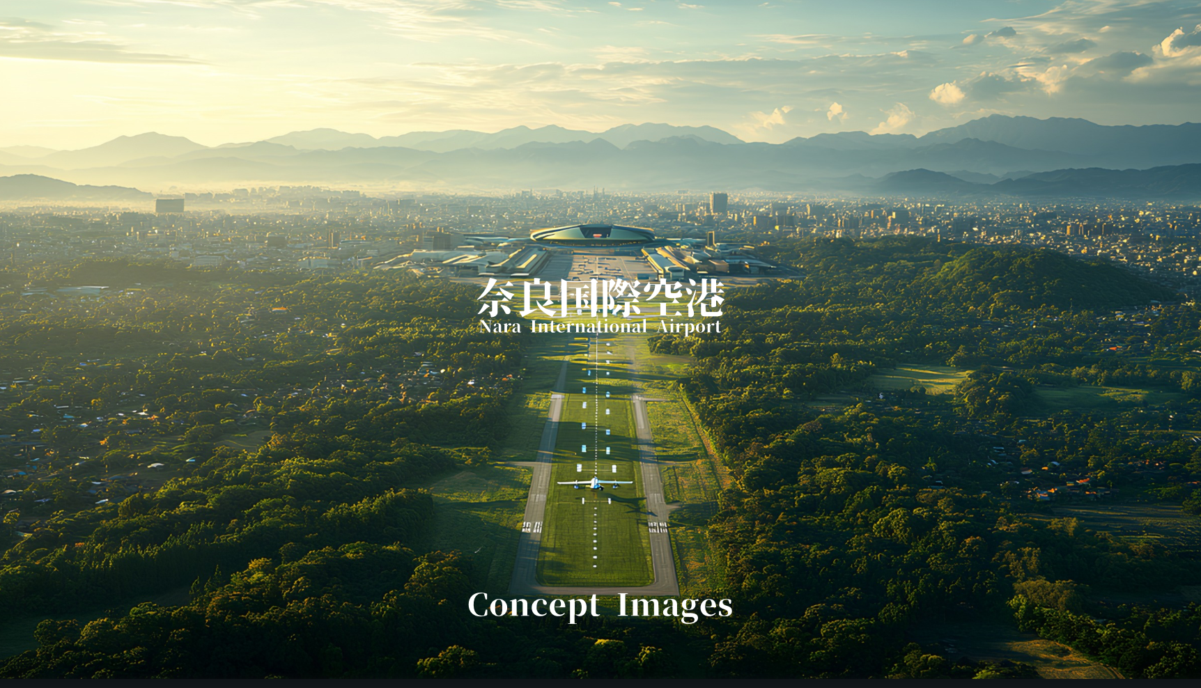 奈良国際空港構想イメージ